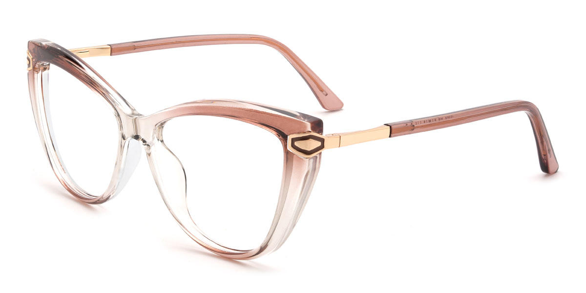 Gradient Tawny Alizee Glasses - Cat Eye Glasses
