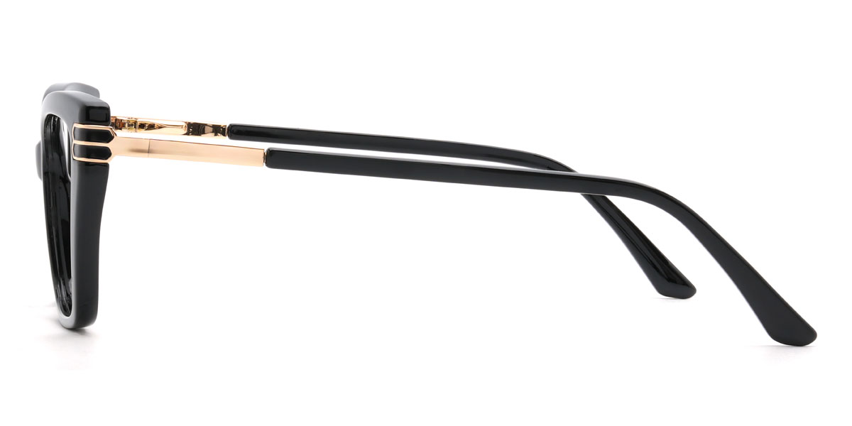 Black Darina Glasses - Cat Eye Glasses