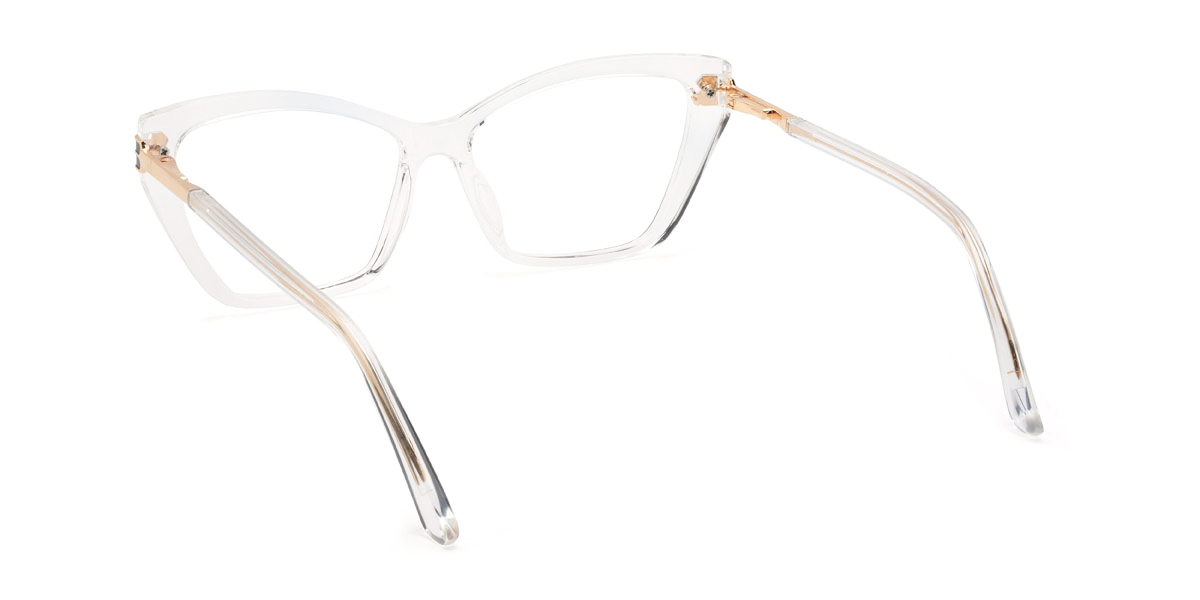 Clear Darina Glasses - Cat Eye Glasses