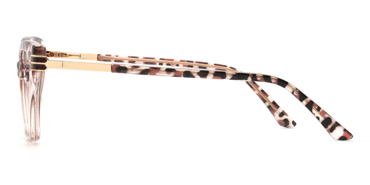 Clear Tortoiseshell Darina Glasses - Cat Eye Glasses