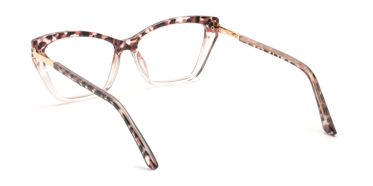 Clear Tortoiseshell Darina Glasses - Cat Eye Glasses
