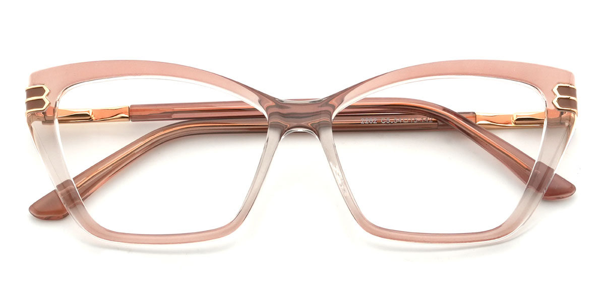 Gradient Tawny Darina Glasses - Cat Eye Glasses