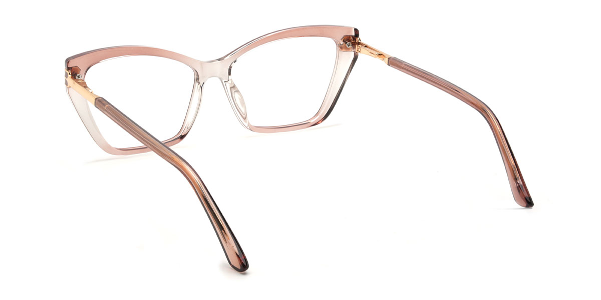 Gradient Tawny Darina Glasses - Cat Eye Glasses
