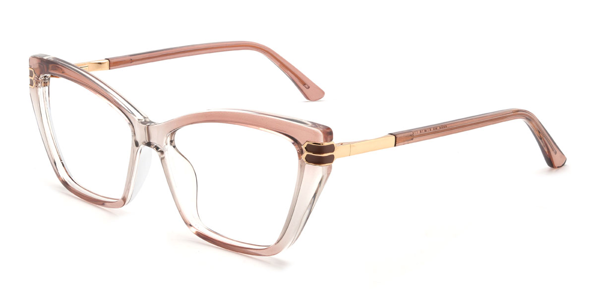Gradient Tawny Darina Glasses - Cat Eye Glasses