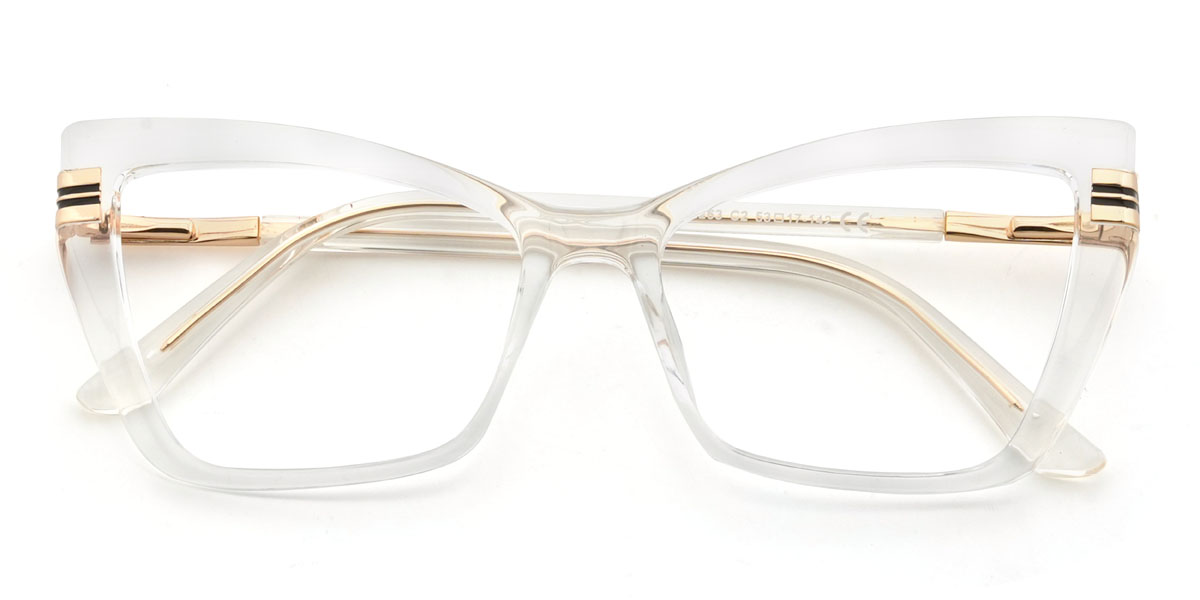 Clear Felicitas Glasses - Cat Eye Glasses