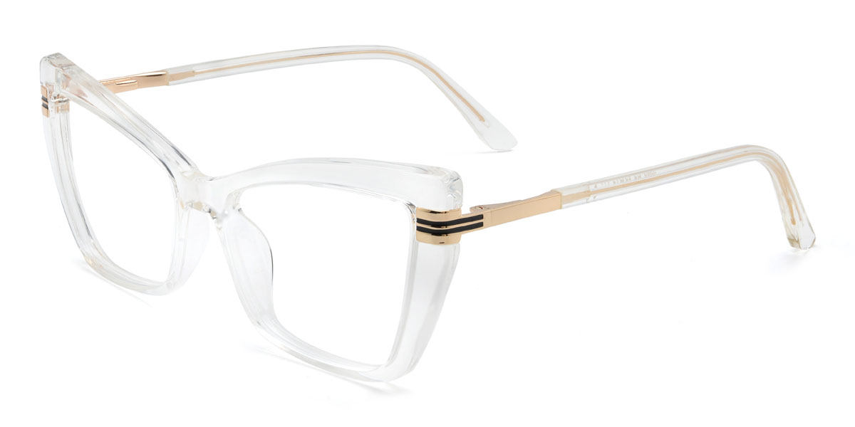 Clear Felicitas Glasses - Cat Eye Glasses