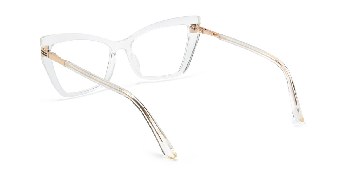 Clear Felicitas Glasses - Cat Eye Glasses