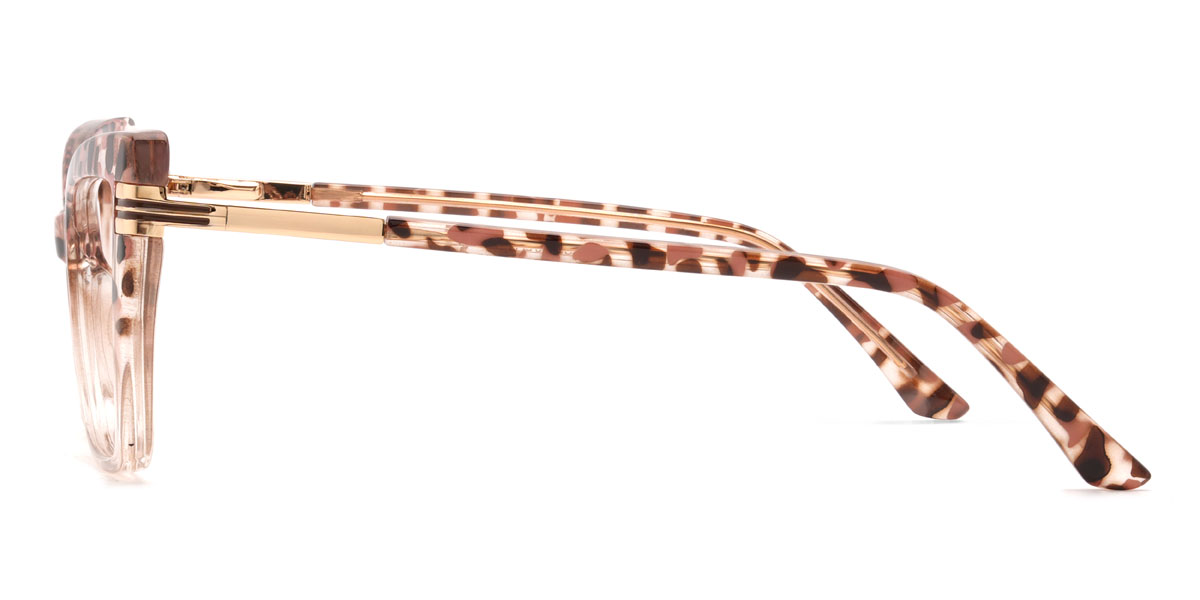Clear Tortoiseshell Felicitas Glasses - Cat Eye Glasses