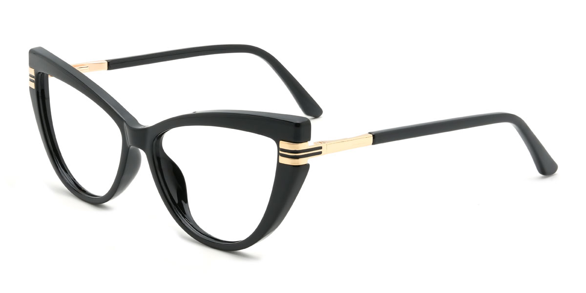 Black Inanna Glasses - Cat Eye Glasses