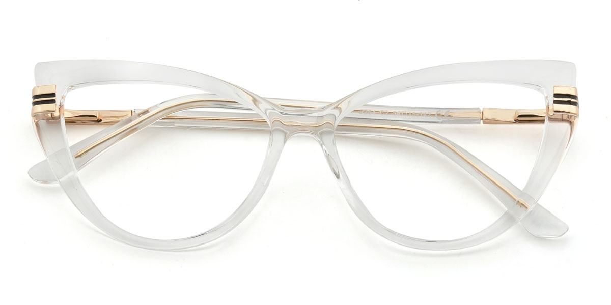 Clear Inanna Glasses - Cat Eye Glasses