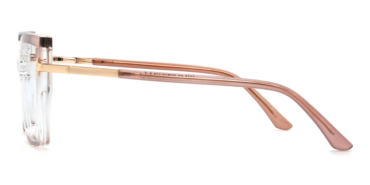 Gradient Tawny Nawfal Glasses - Rectangle Glasses