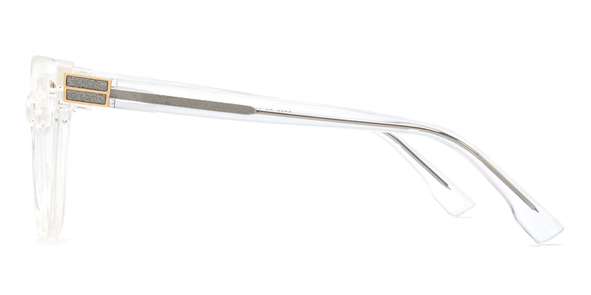 Clear Gianfranco Glasses - Oval Glasses