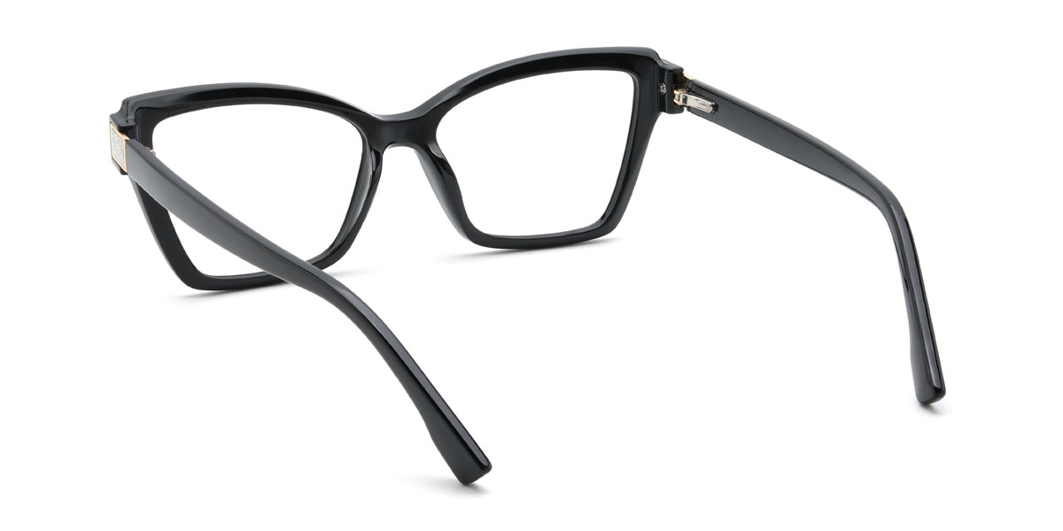 Black Bonny Glasses - Cat Eye Glasses