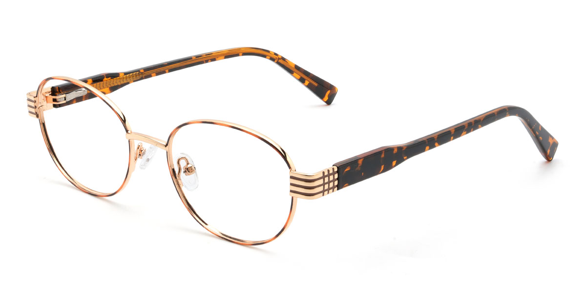 Tortoiseshell Corbett Glasses - Oval Glasses