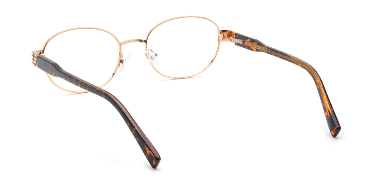 Tortoiseshell Corbett Glasses - Oval Glasses