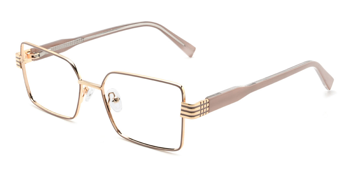 Pink Gaura Glasses - Rectangle Glasses