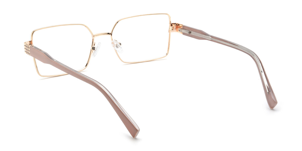 Pink Gaura Glasses - Rectangle Glasses