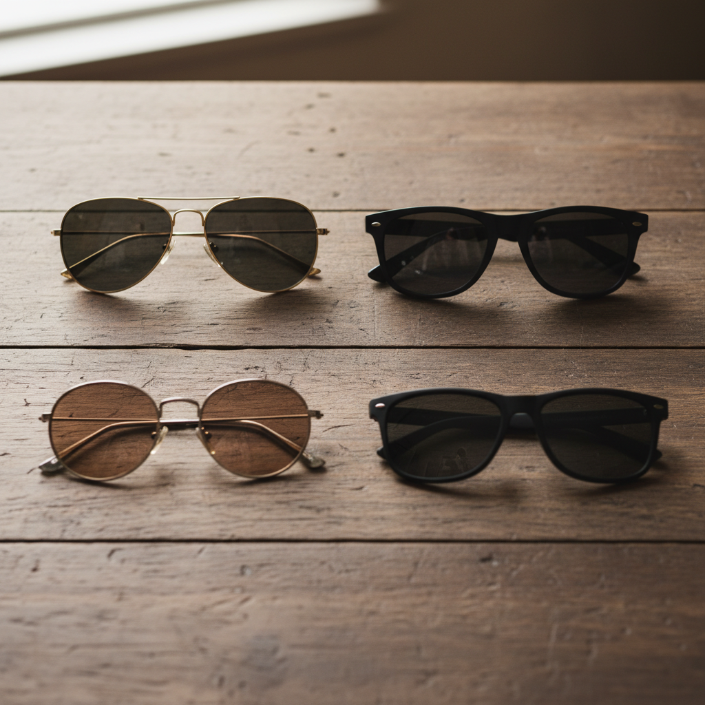 How Frame Shape Influences Sunglass Size Perception
