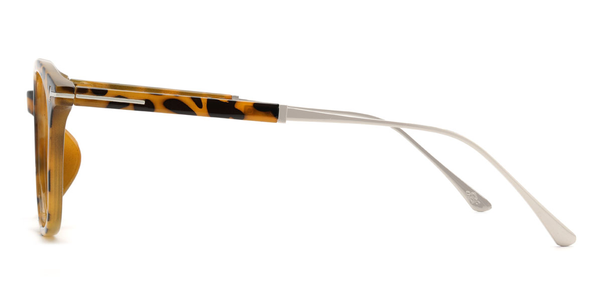 Tortoiseshell Chinua Glasses - Oval Glasses