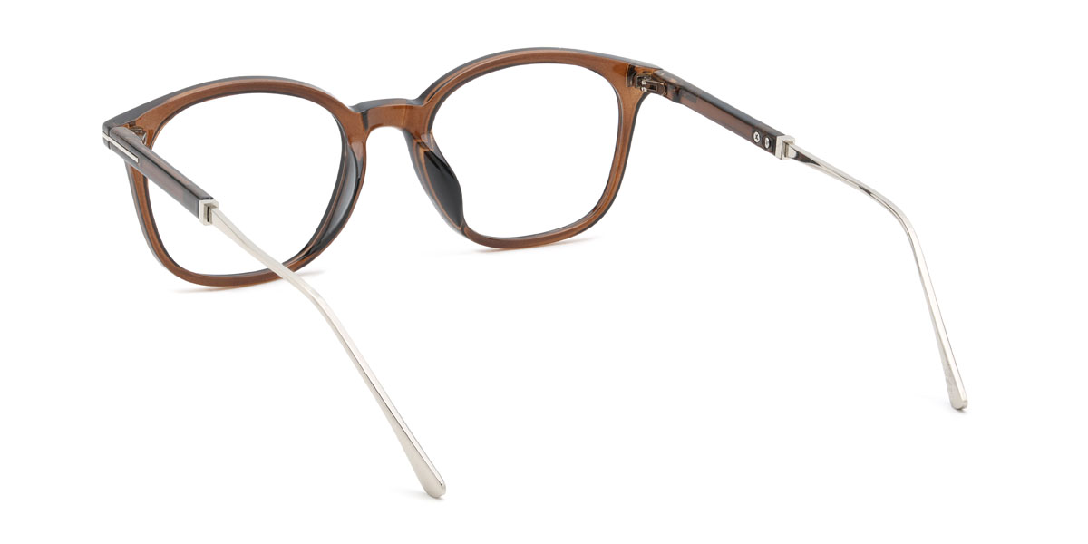 Brown Chinua Glasses - Oval Glasses
