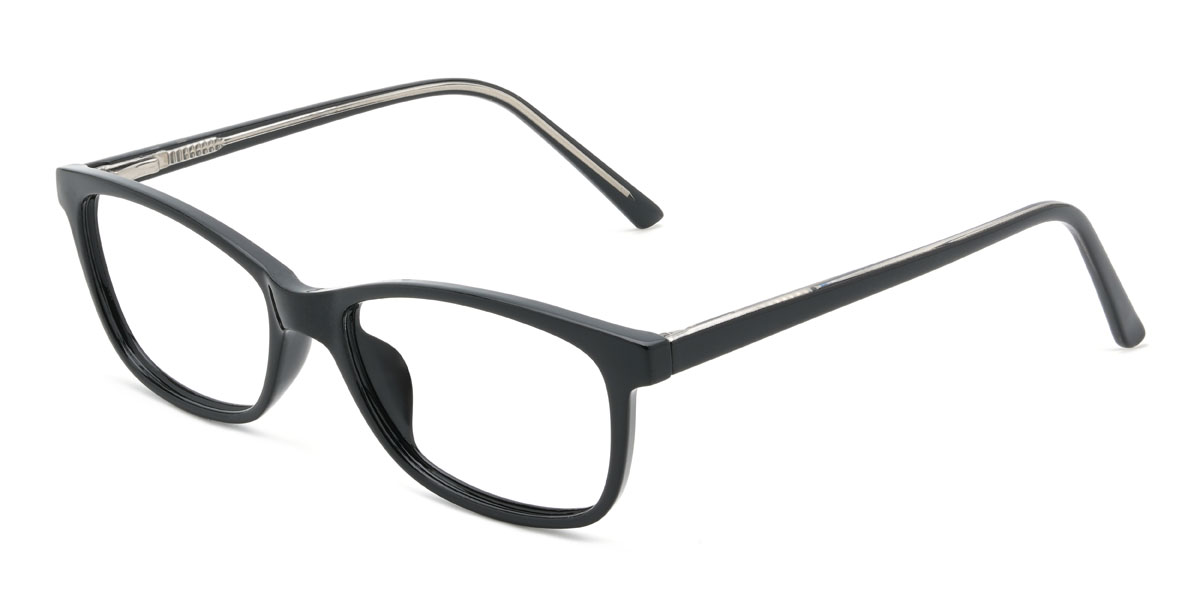 Black Roberts Glasses - Rectangle Glasses