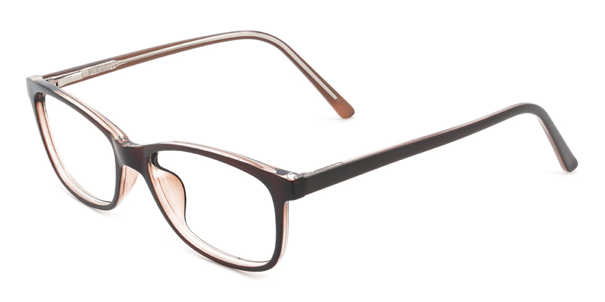 Marrón Roberts Gafas - Rectangle Glasses