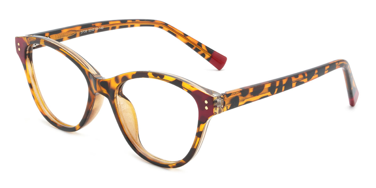 Tortoiseshell Wine Anfernee Glasses - Cat Eye Glasses
