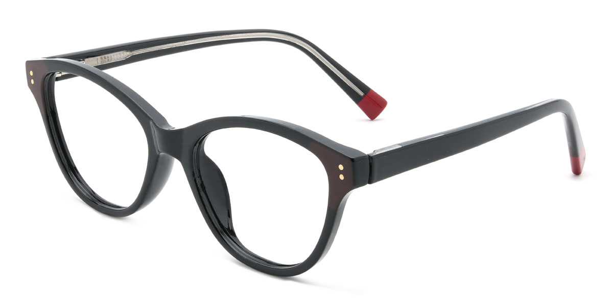 Black Anfernee Glasses - Cat Eye Glasses