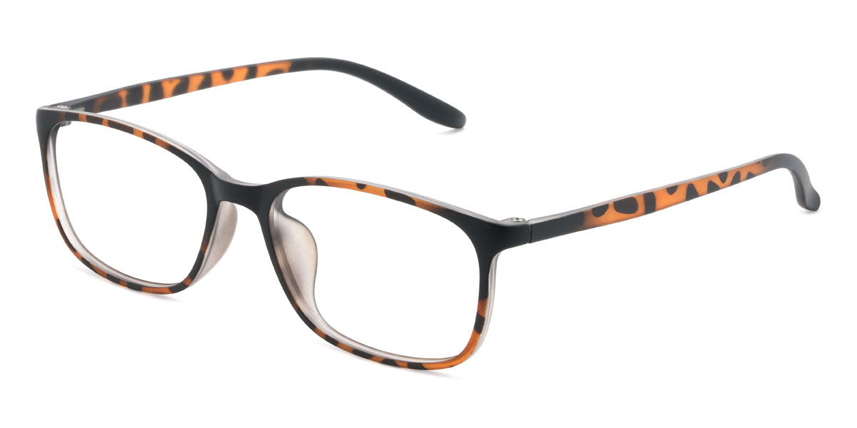 Tortoiseshell Eneko Glasses - Rectangle Glasses