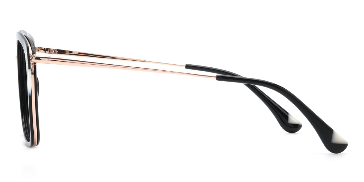 Black Mairead Glasses - Square Glasses