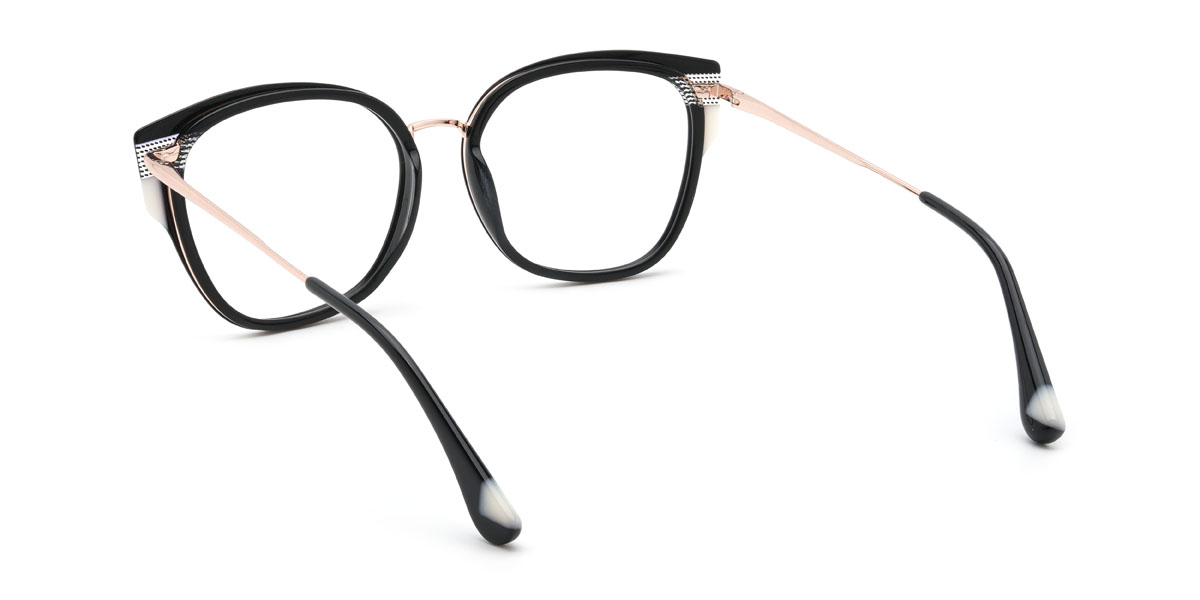 Black Mairead Glasses - Square Glasses