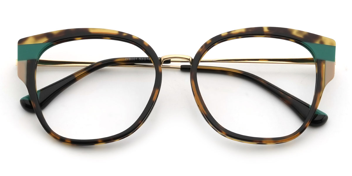 Tortoiseshell Mairead Glasses - Square Glasses