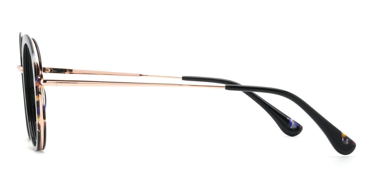 Black Lisanna Glasses - Oval Glasses