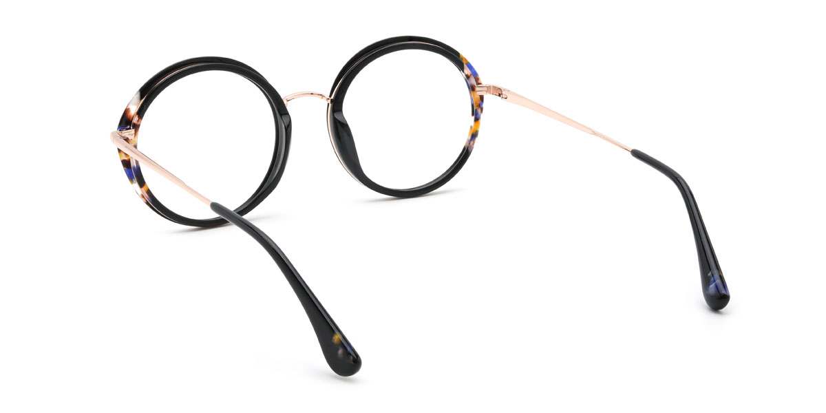 Black Lisanna Glasses - Oval Glasses