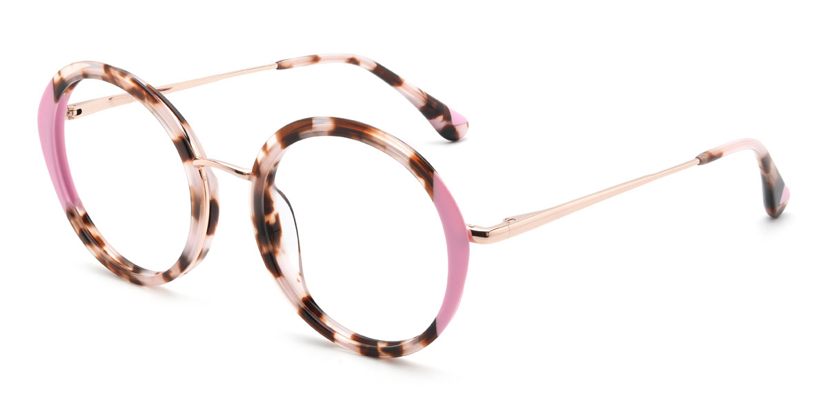Ivory Tortoiseshell Lisanna Glasses - Oval Glasses