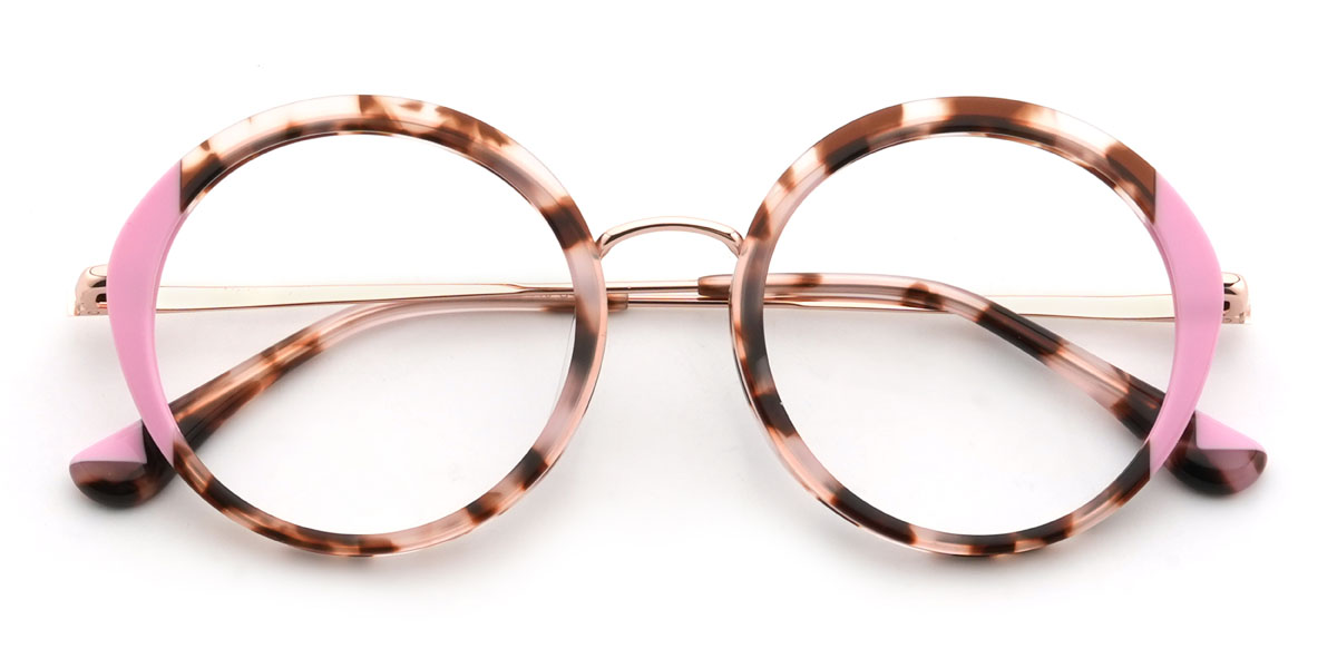 Ivory Tortoiseshell Lisanna Glasses - Oval Glasses