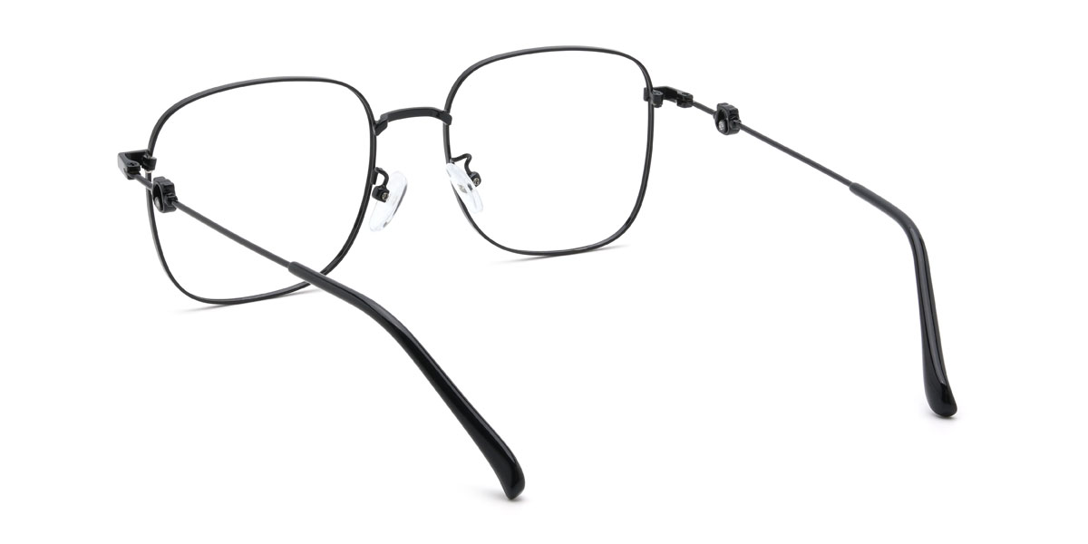 Black Jacobus Glasses - Square Glasses