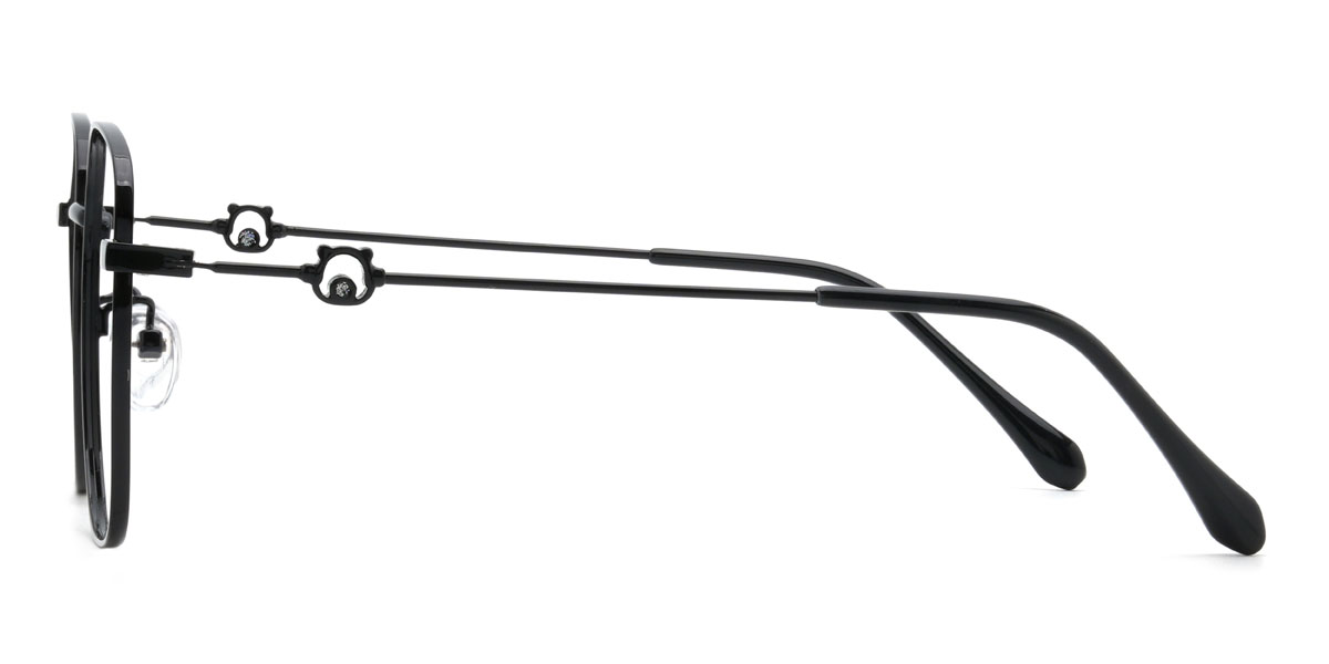 Black Jacobus Glasses - Square Glasses