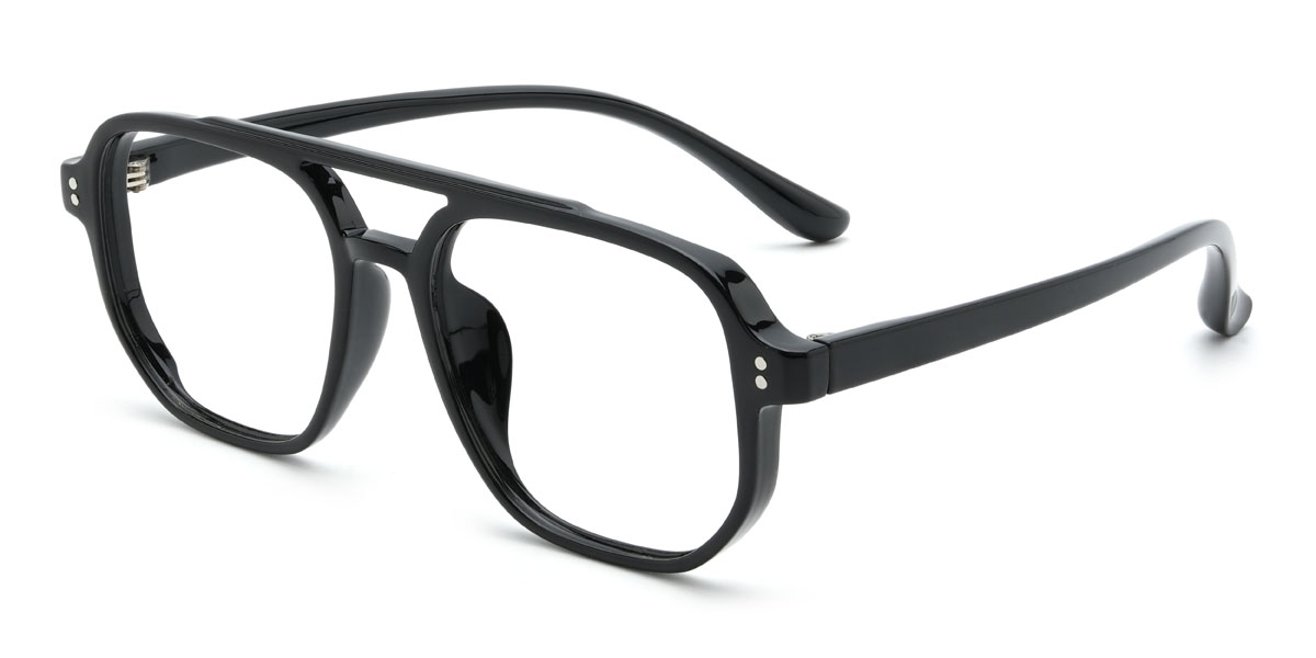 Black Wallen Glasses - Aviator Glasses