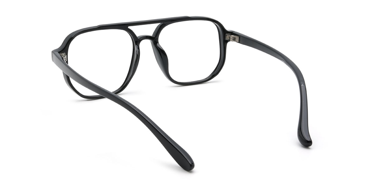 Black Wallen Glasses - Aviator Glasses