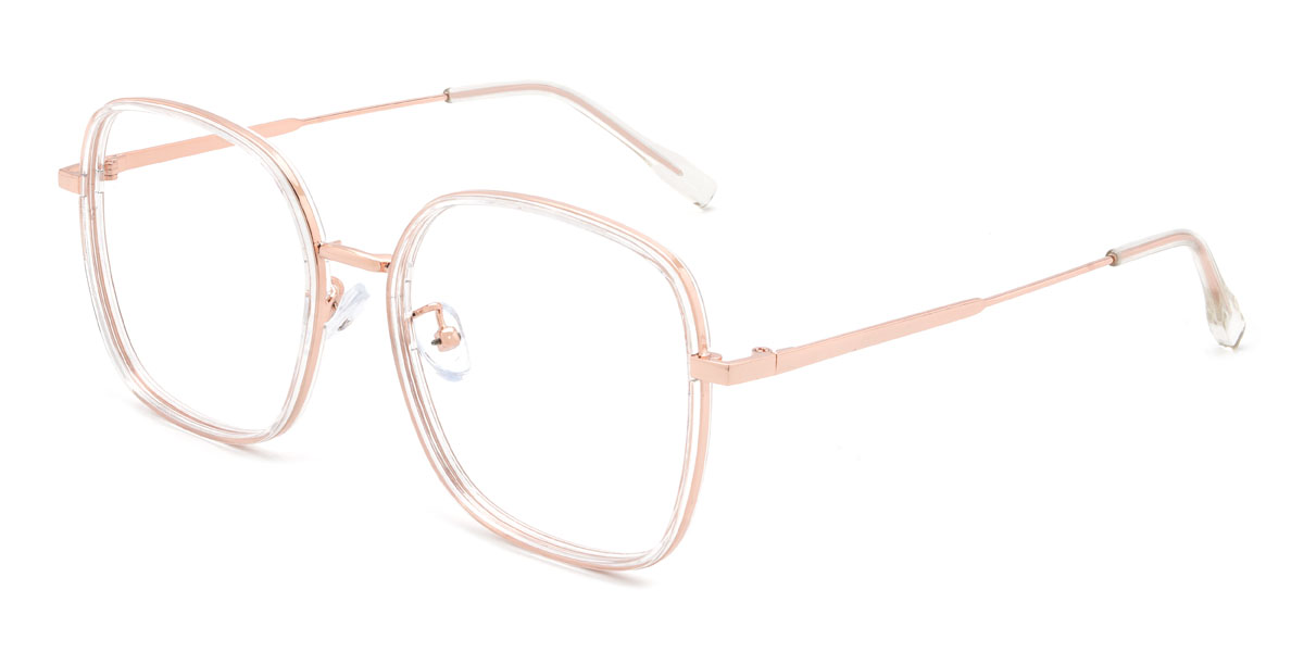 Clear Fadhil Glasses - Square Glasses