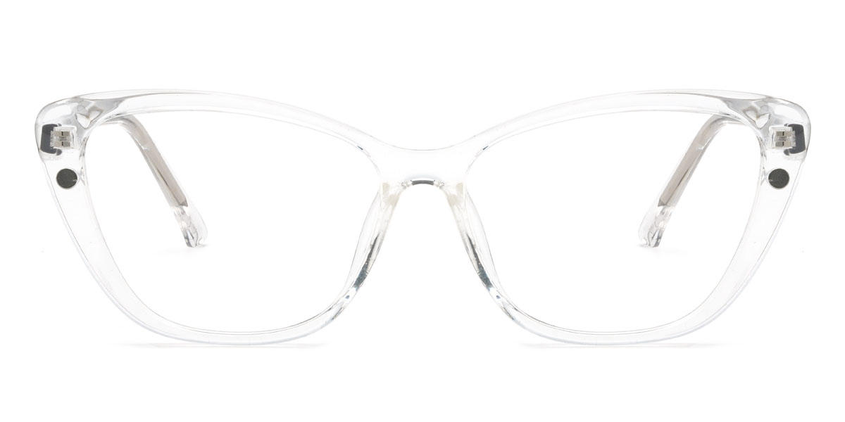 Colour Nikoleta Glasses - Cat Eye Clip-On Sunglasses