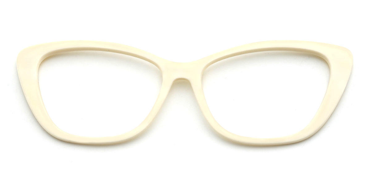 Colour Nikoleta Glasses - Cat Eye Clip-On Sunglasses