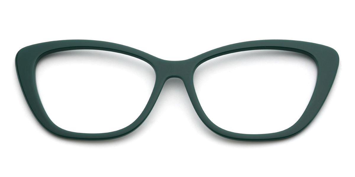 Colour Nikoleta Glasses - Cat Eye Clip-On Sunglasses