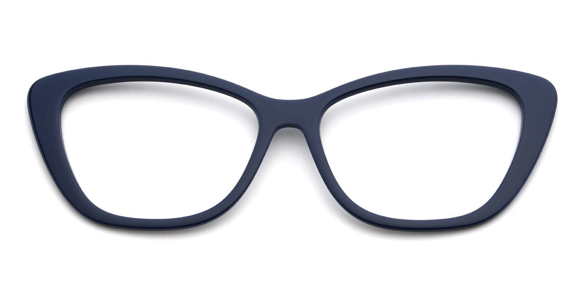 Colour Nikoleta Glasses - Cat Eye Clip-On Sunglasses