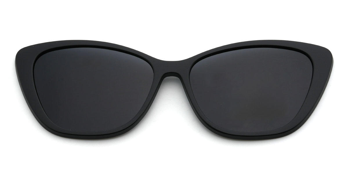 Colour Nikoleta Glasses - Cat Eye Clip-On Sunglasses