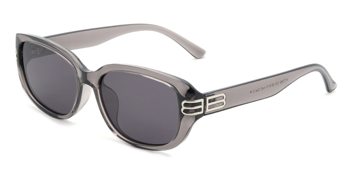 Grey Grey Kennan Glasses - Rectangle Sunglasses