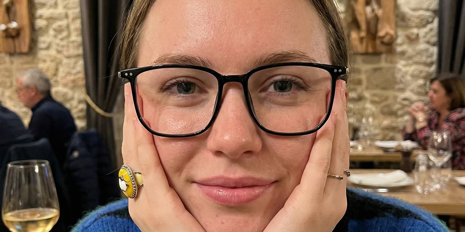 Black Evey Glasses - Rectangle Glasses