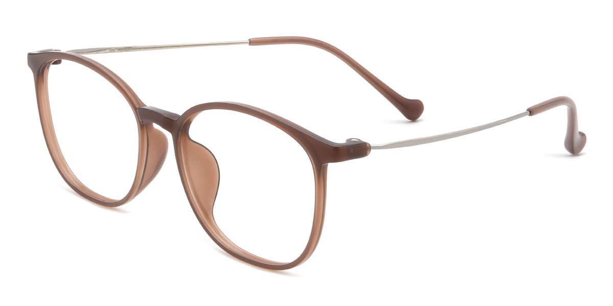 Brown Aurelle Glasses - Rectangle Glasses