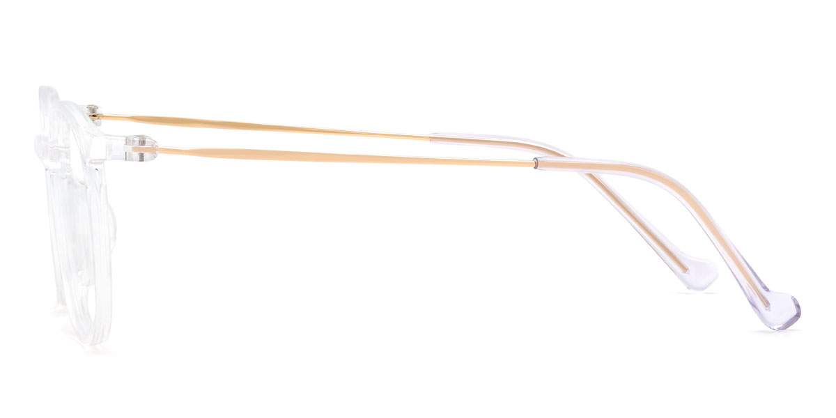 Clear Aurelle Glasses - Rectangle Glasses